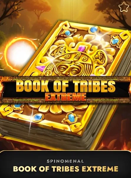 Book of Tribes Extreme con libro dorado y símbolos tribales