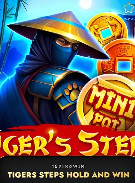 Tiger’s Steps – tragamonedas con guerrero y bote mini